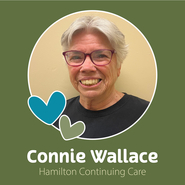 Connie Wallace Volunteer Award Recipient