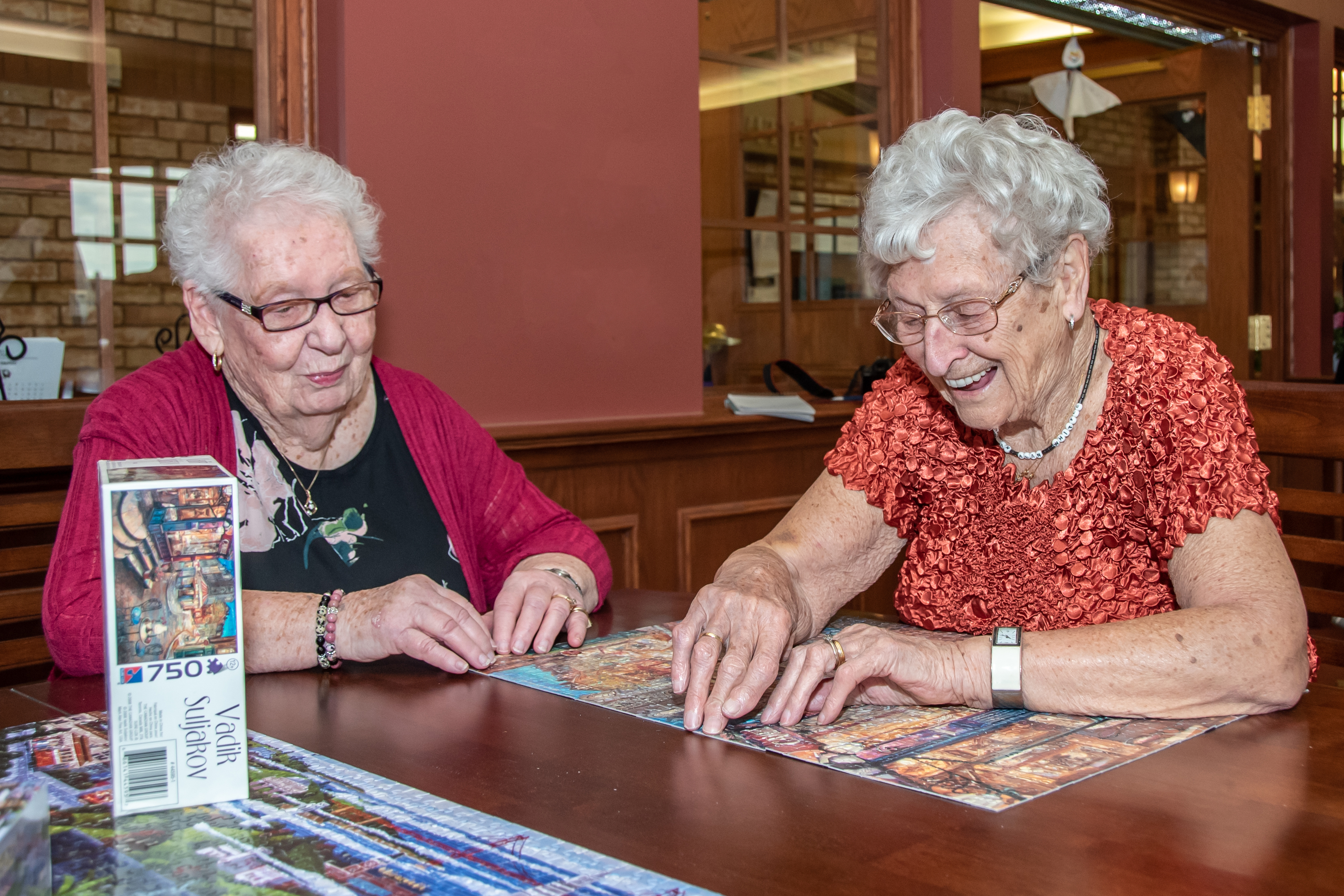 Ruth and Anne both say living at Wentworth Heights  feels like living at home.