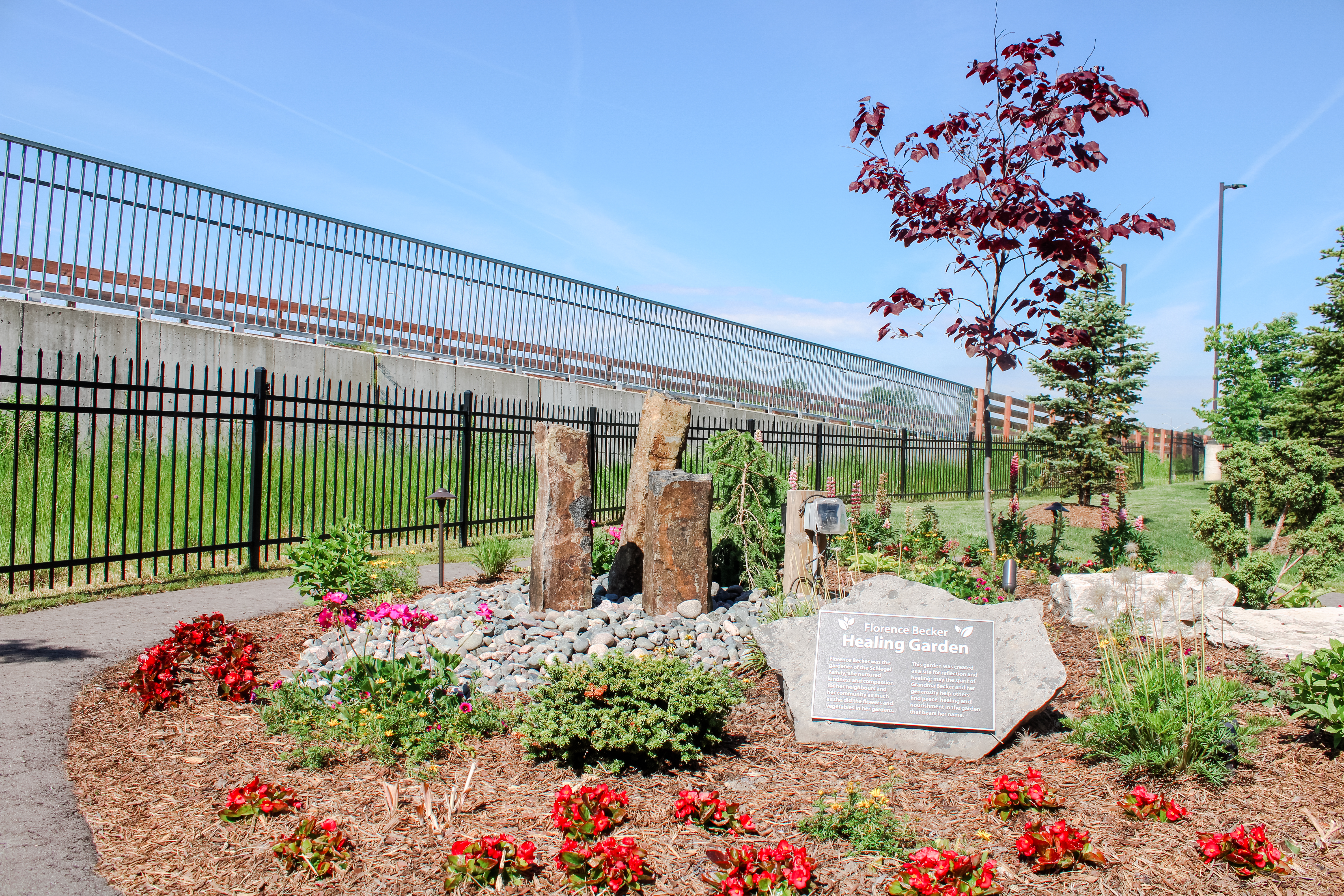 Healing Garden at The Village at St. Clair